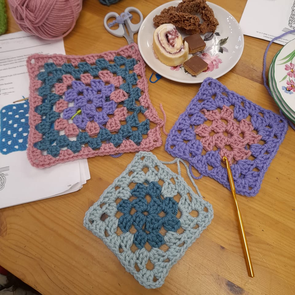 Learn to Crochet - Granny Square Workshop<p>  Saturday 10th February | 11 am - 1 pm