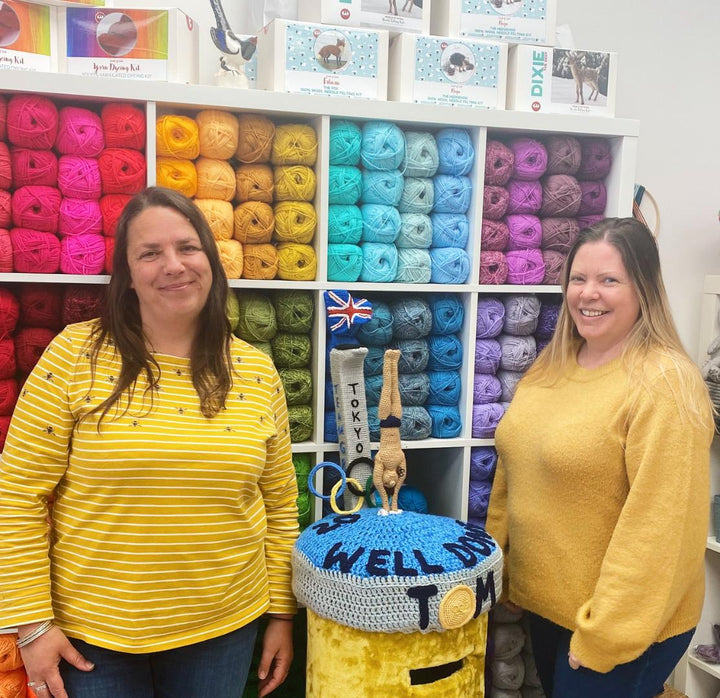 Megan and Tamsin the shop owners of Magpie and Hook
