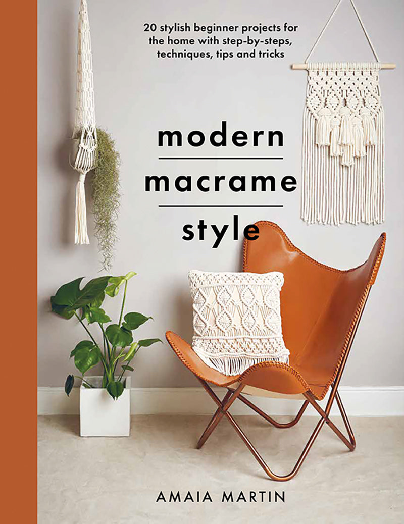 Modern Macrame Style book byAmaia Martin