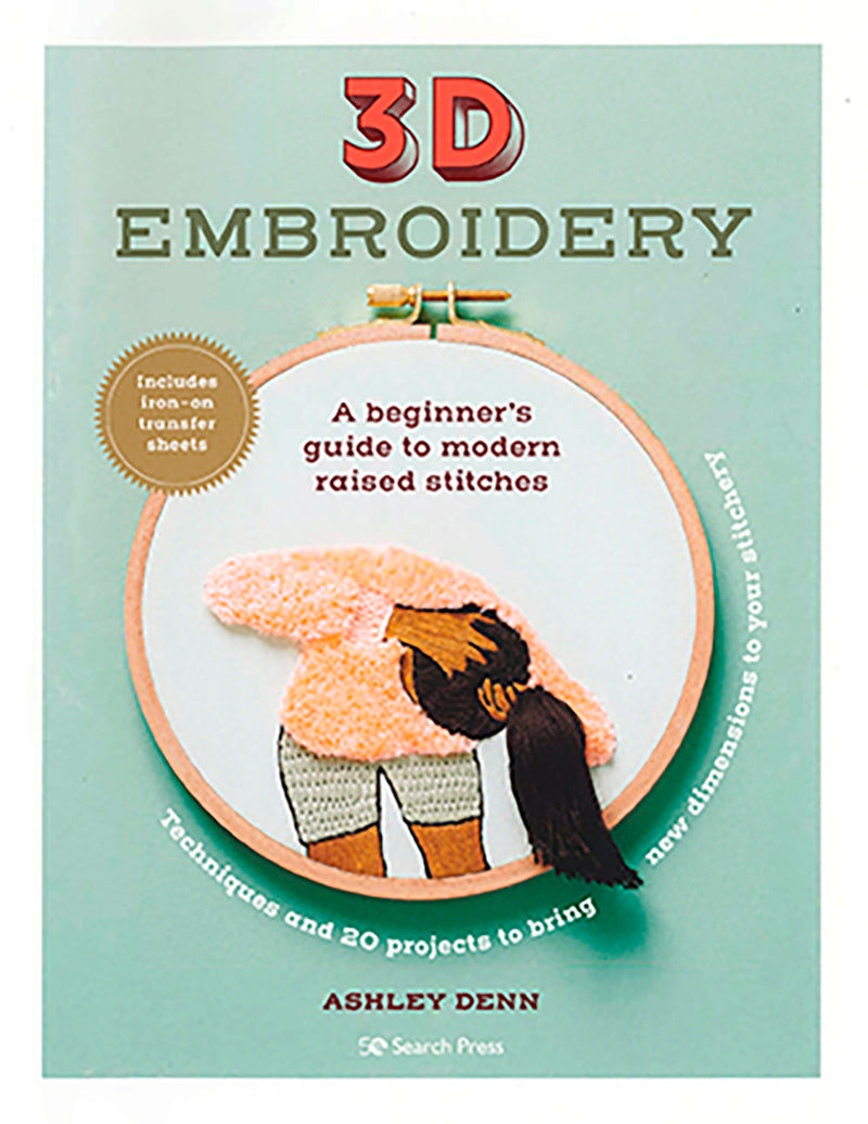 3D Embroidery book by Ashley Denn
