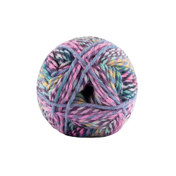 Sprinkles Pop by Cygnet Yarns in rainbow sherbert